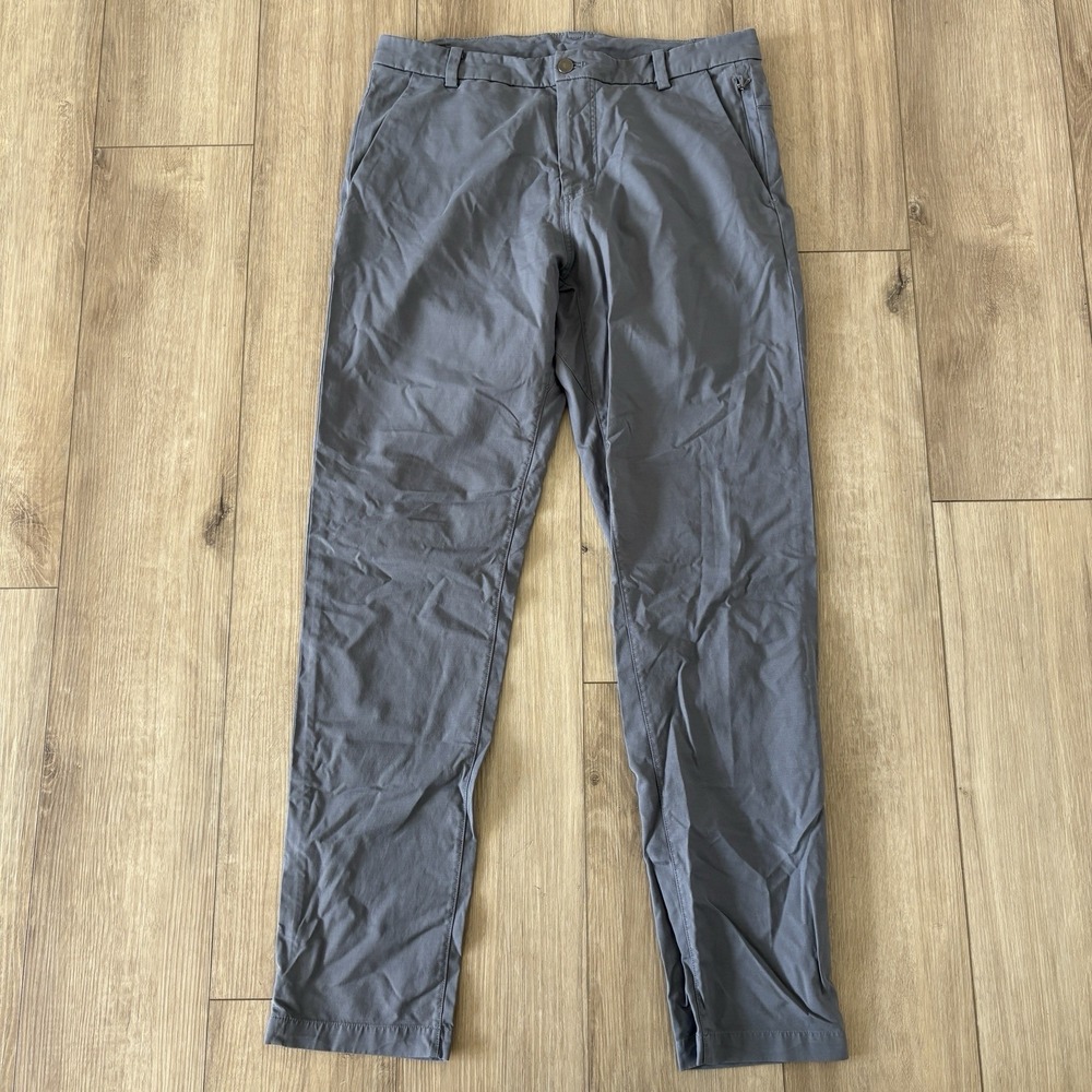Lululemon 34x32 Fog Horn Commission‎ Pants Qwick Chino Classic M5414S Mens